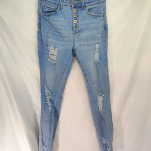 Wax jeans buttonfly jeans 7/28